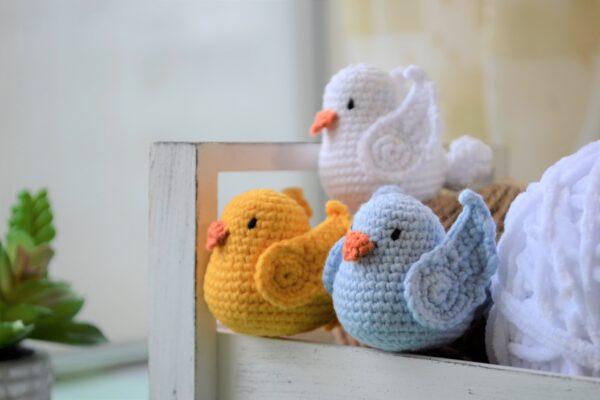 Pattern crochet pigeon
