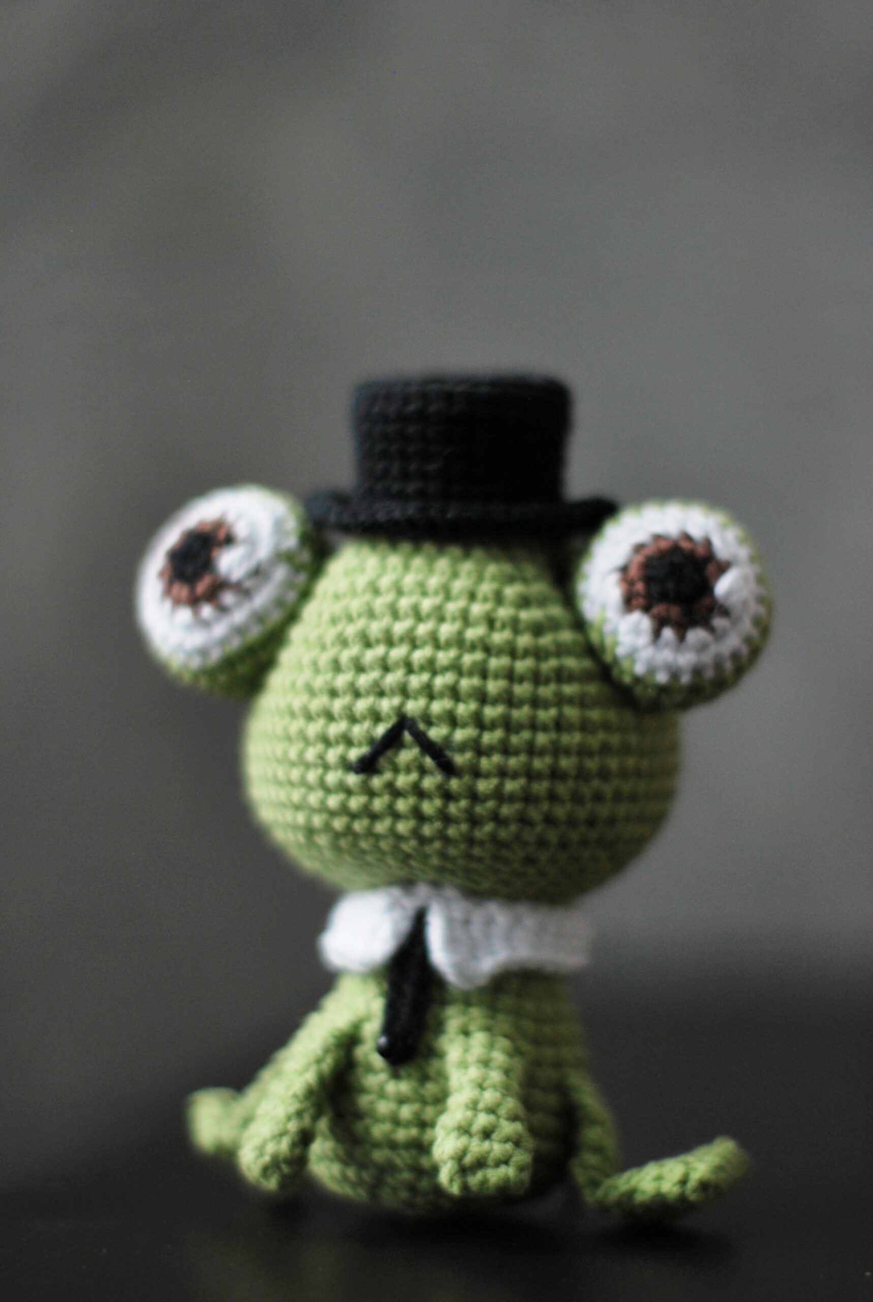 Free Crochet Frog Pattern (Easy Beginner First Amigurumi Project