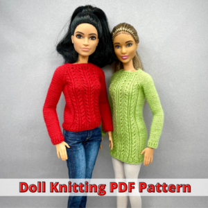 Sweater for Barbie doll