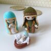 Mini nativity scene 2in/5cm