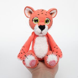 Modèle de crochet léopard