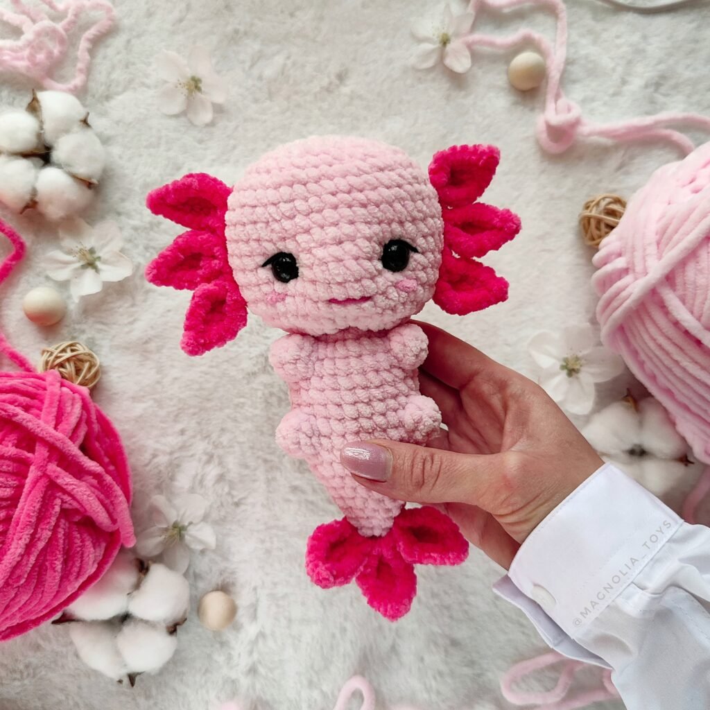 Free Axolotl Crochet Pattern 