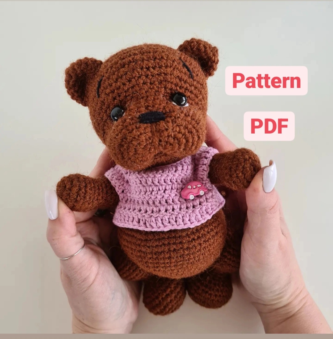 Amigurumi teddy bear pattern