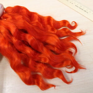 Doll hair red