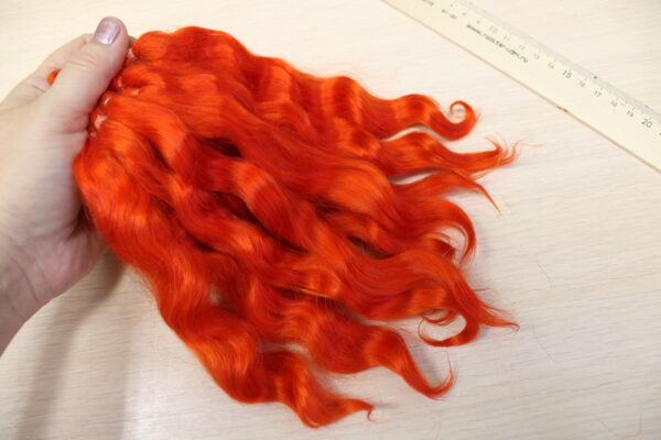 Doll hair red