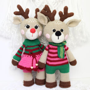 Crochet deer pattern PDF