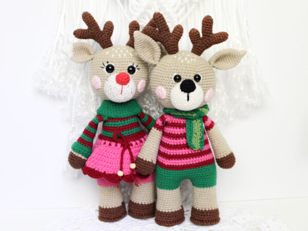 Crochet deer pattern PDF