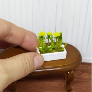 dollhouse miniature flowers