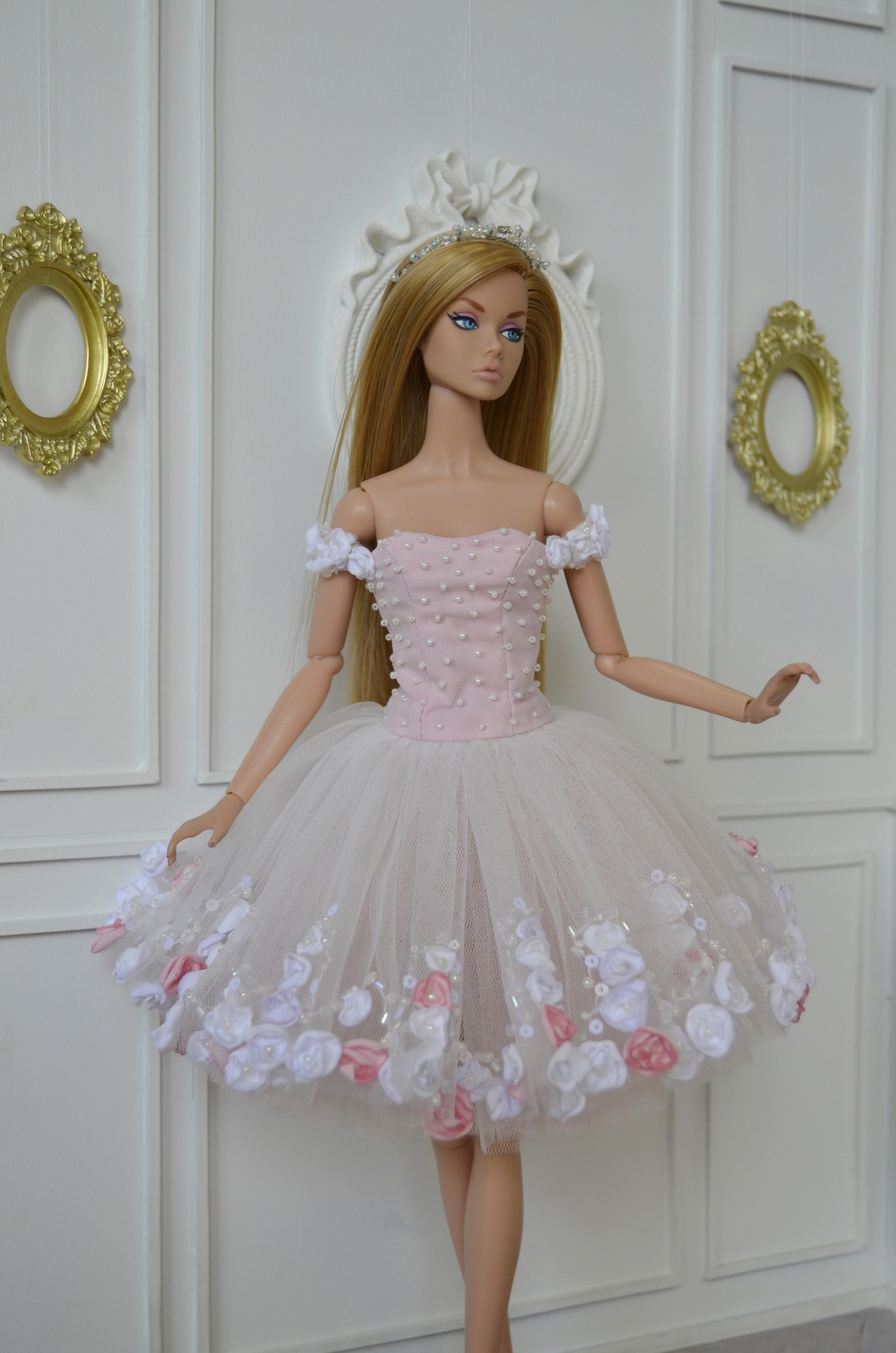 Tulle dress for Poppy Parker,Fashion Royalty,Mizi doll - DailyDoll