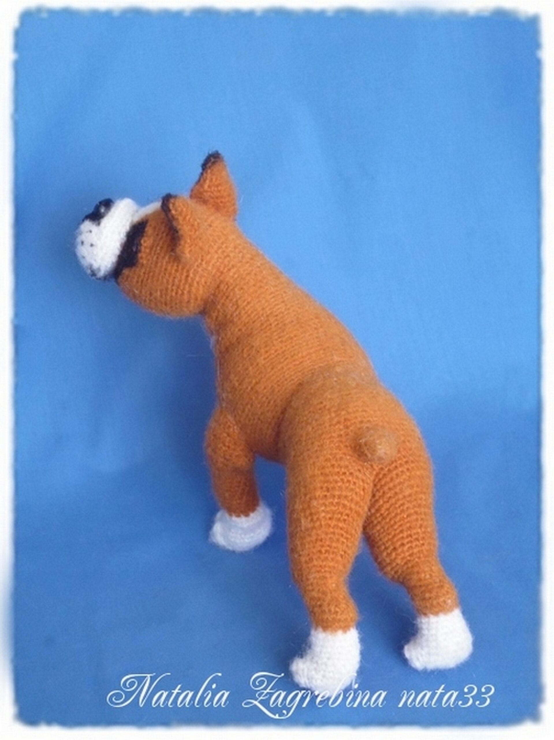 Crochet Pattern Boxer - DailyDoll Shop