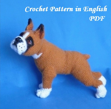 Crochet Pattern Boxer - DailyDoll Shop