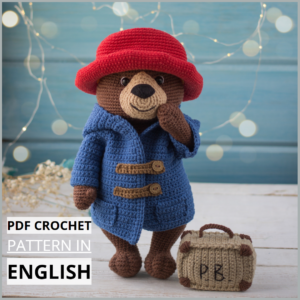 Crochet pattern Paddington bear