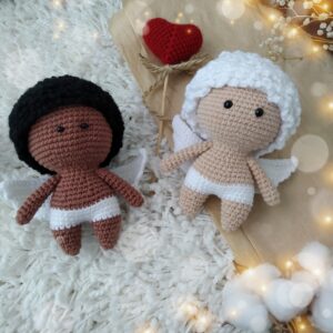 Amigurumi angel crochet pattern