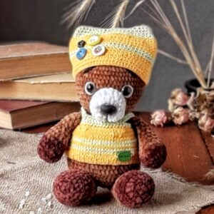 Fox amigurumi 1 Red Fox in PDF format English Kind pattern