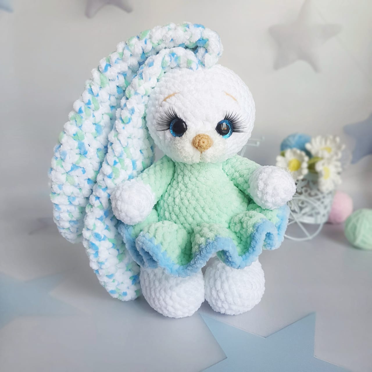 Kit Amigurumi Frankie the Bunny