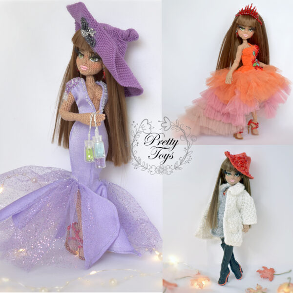 Handmade author's doll by Pretty Toys