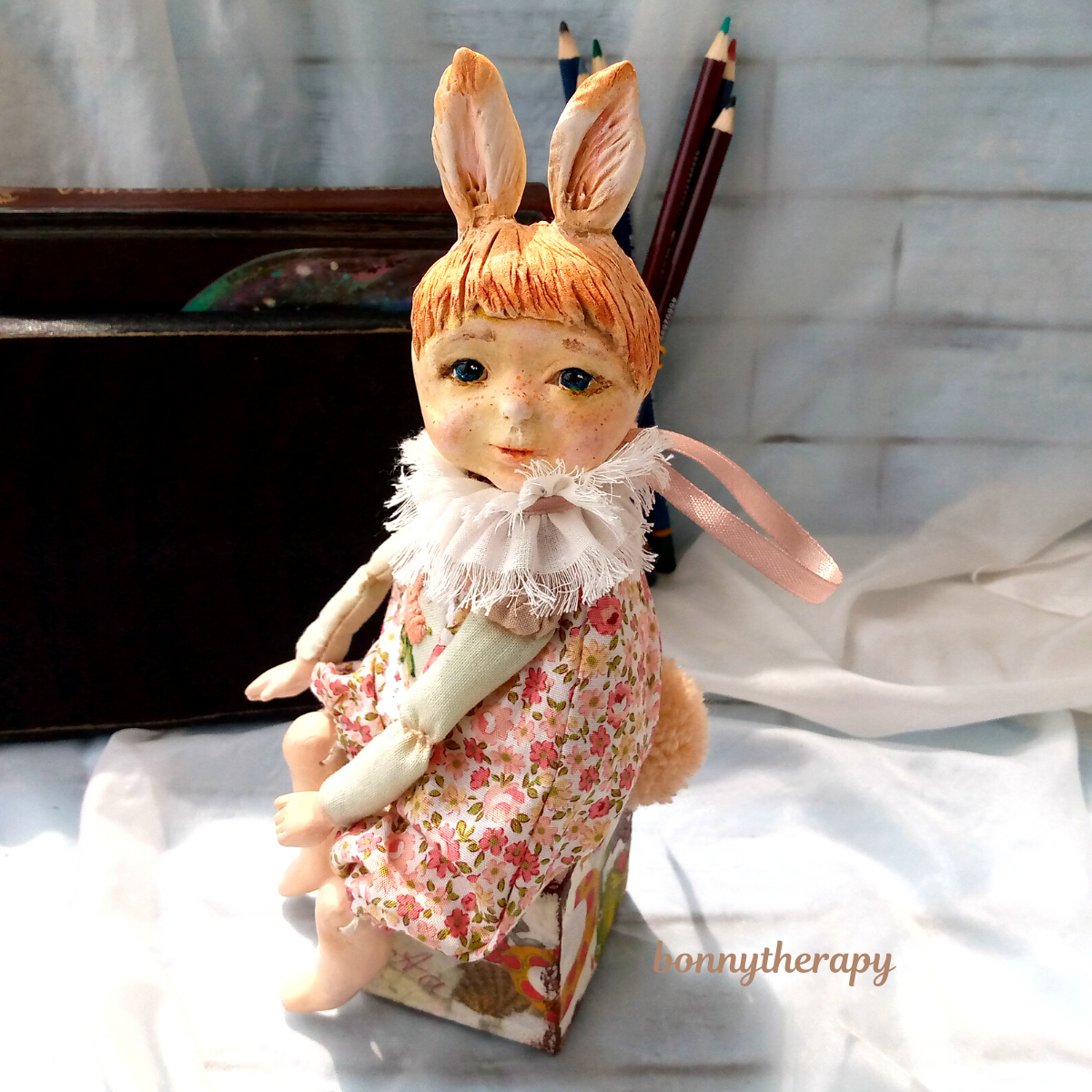 Porcelain store bunny doll