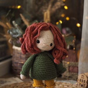 Crochet amigurumi girl doll pattern Cute Amigurumi Doll