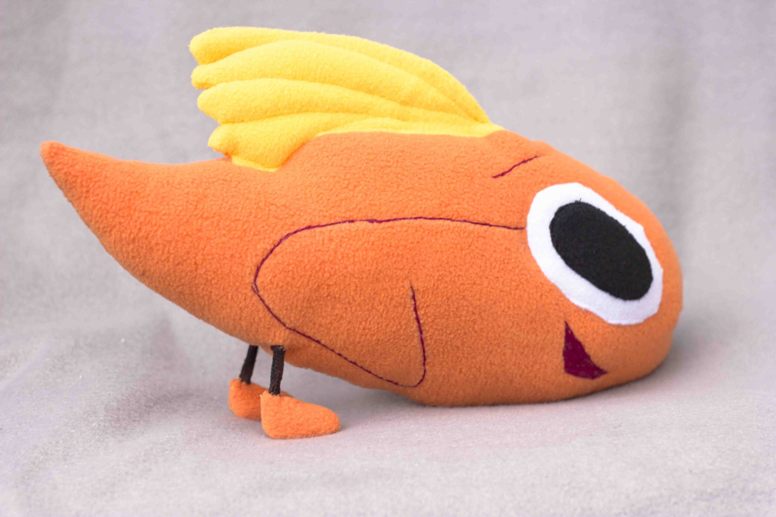 orange fish plush