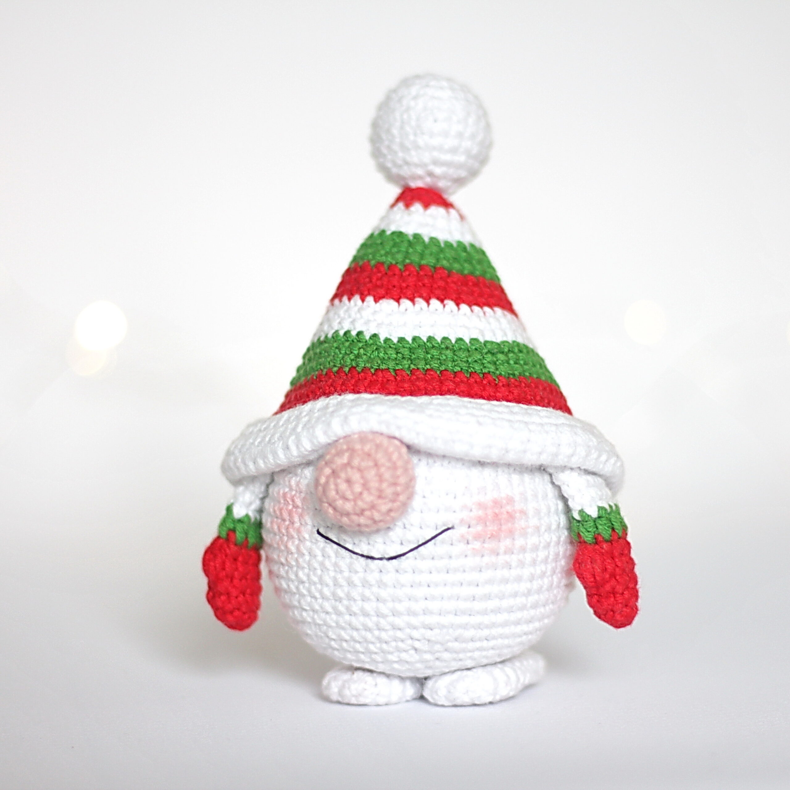 Snowball crochet pattern, gnome amigurumi, pdf 3 gnomesnowball scaled