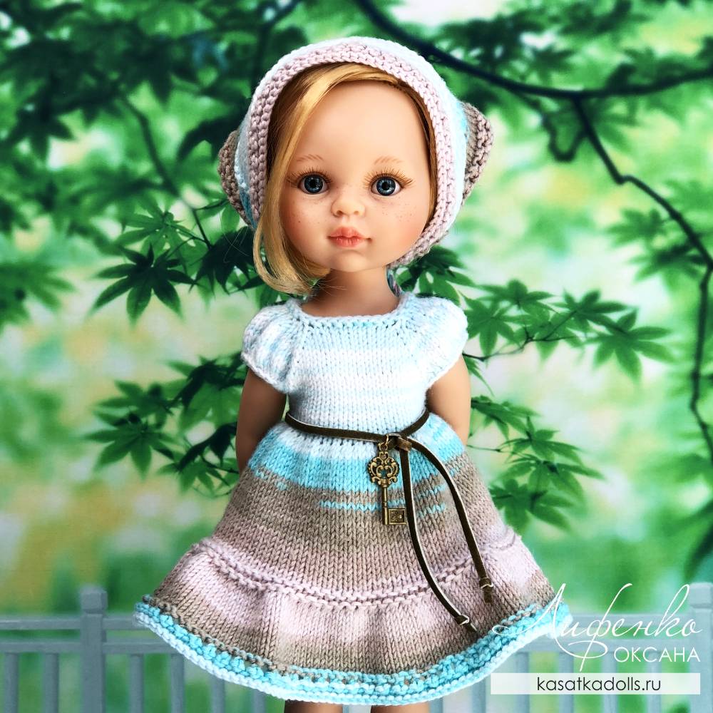 Doll Clothes Knitting Pattern Best Friends for Paola Reina dolls