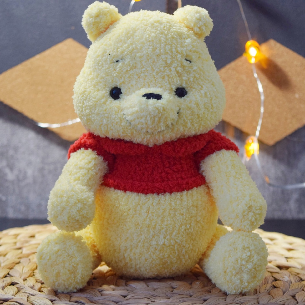 small pooh bear soft toy