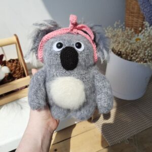 Amigurumi fat koala crochet pattern