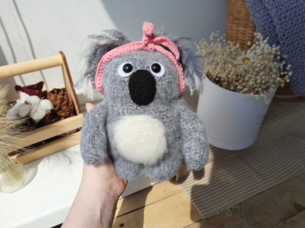 Amigurumi fat koala crochet pattern