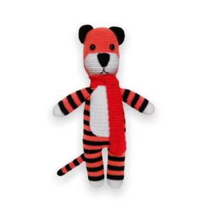 Crochet amigurumi hobbes tiger pattern