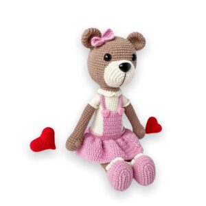 Crochet Jumpsuit (ONLY) for Usti the Teddy Bear (pattern