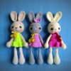 Soft Bunny 35cm Crochet Children's Toy Girl Rabbit