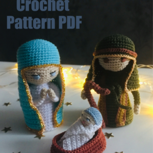 Pattern Christmas nativity