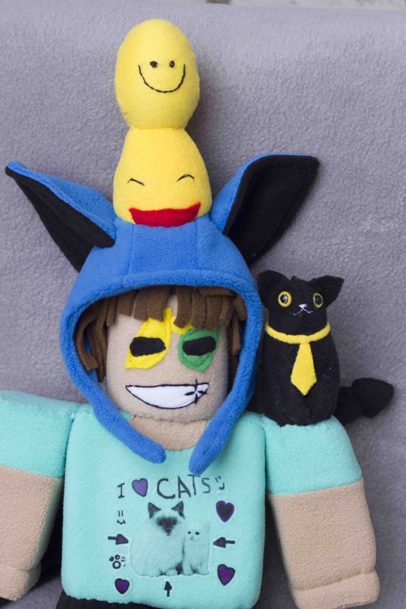 HOW TO MAKE YOUR OWN ROBLOX AVATAR PLUSH!😮😃 