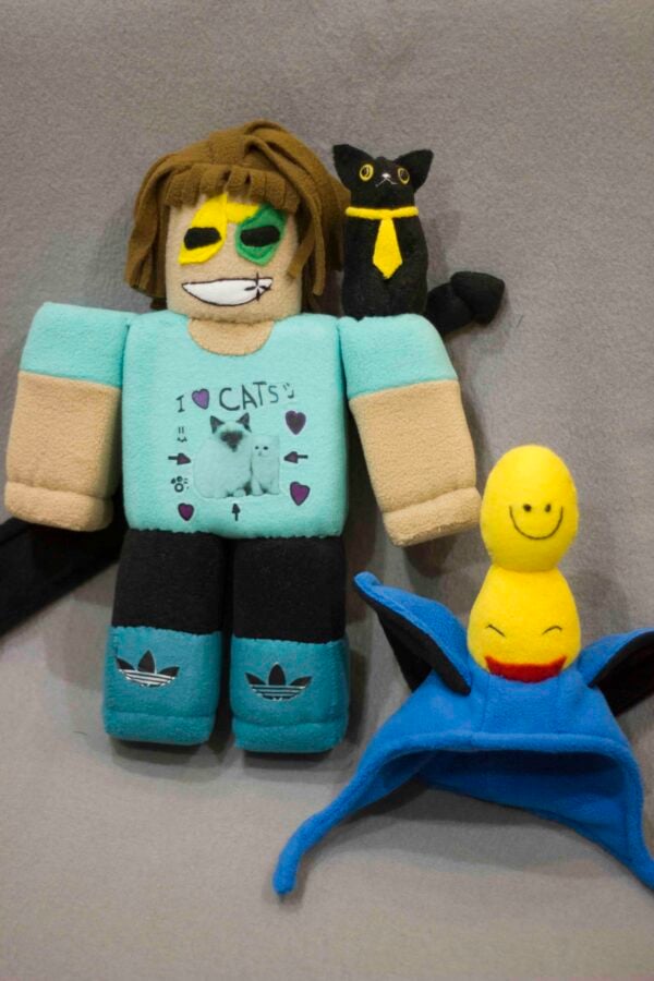 HOW TO MAKE YOUR OWN ROBLOX AVATAR PLUSH!😮😃 