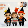 Amigurumi wizards crochet dolls patterns