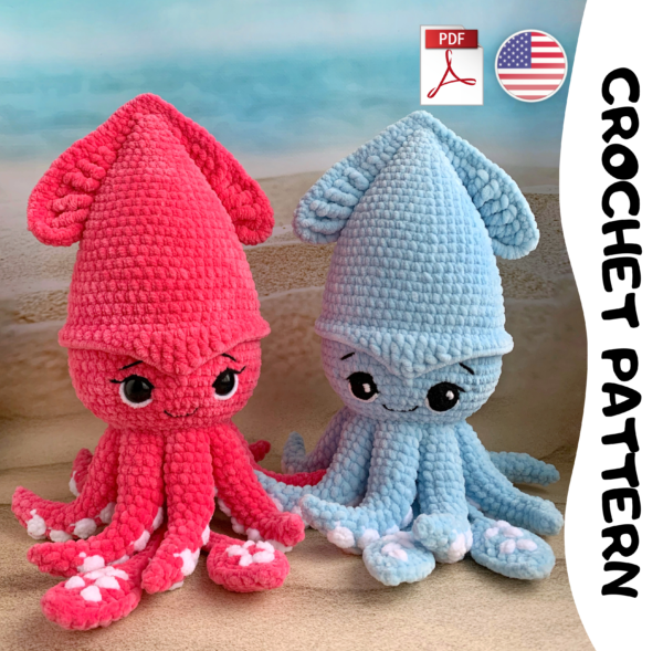 The Squid crochet pattern