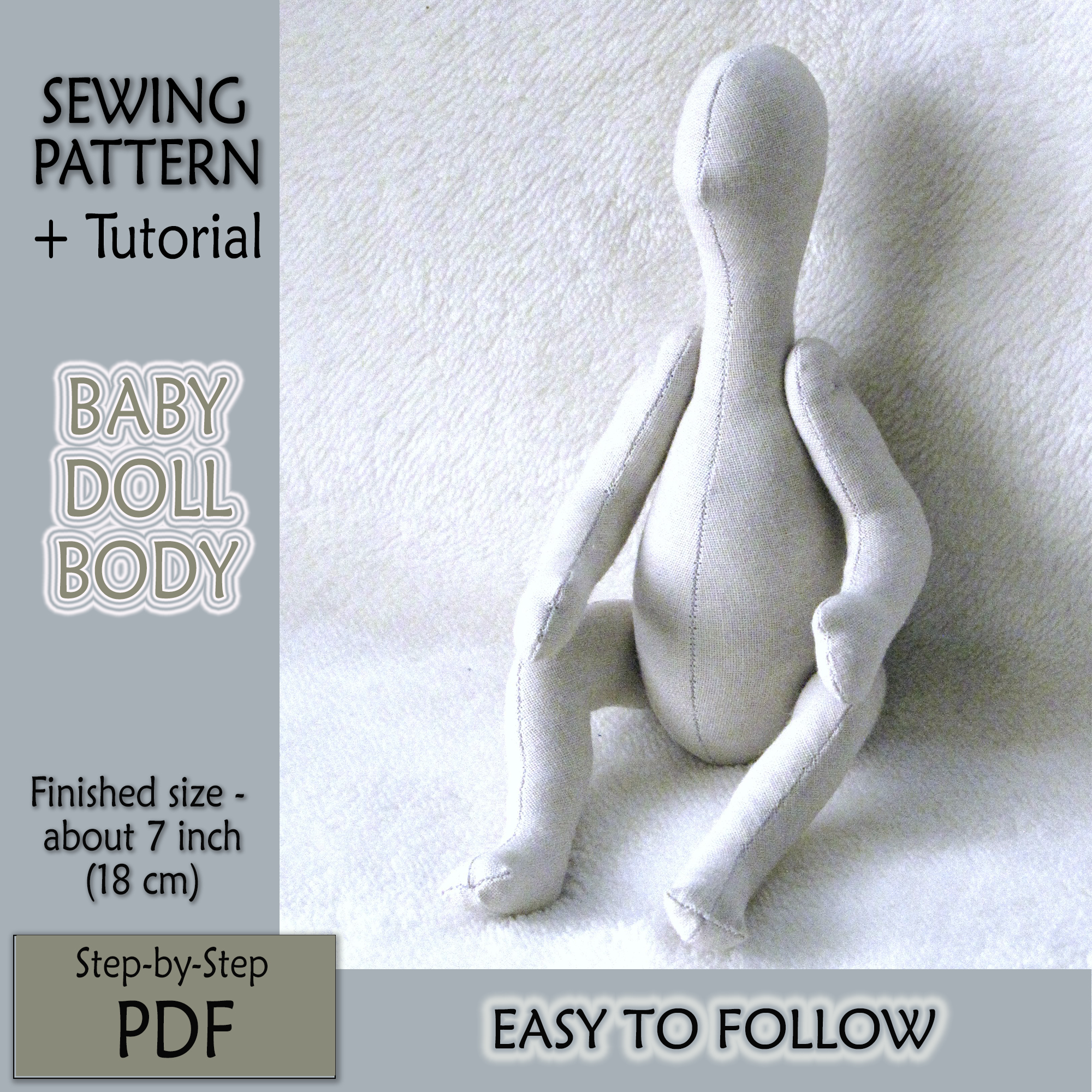 Free reborn best sale doll body pattern