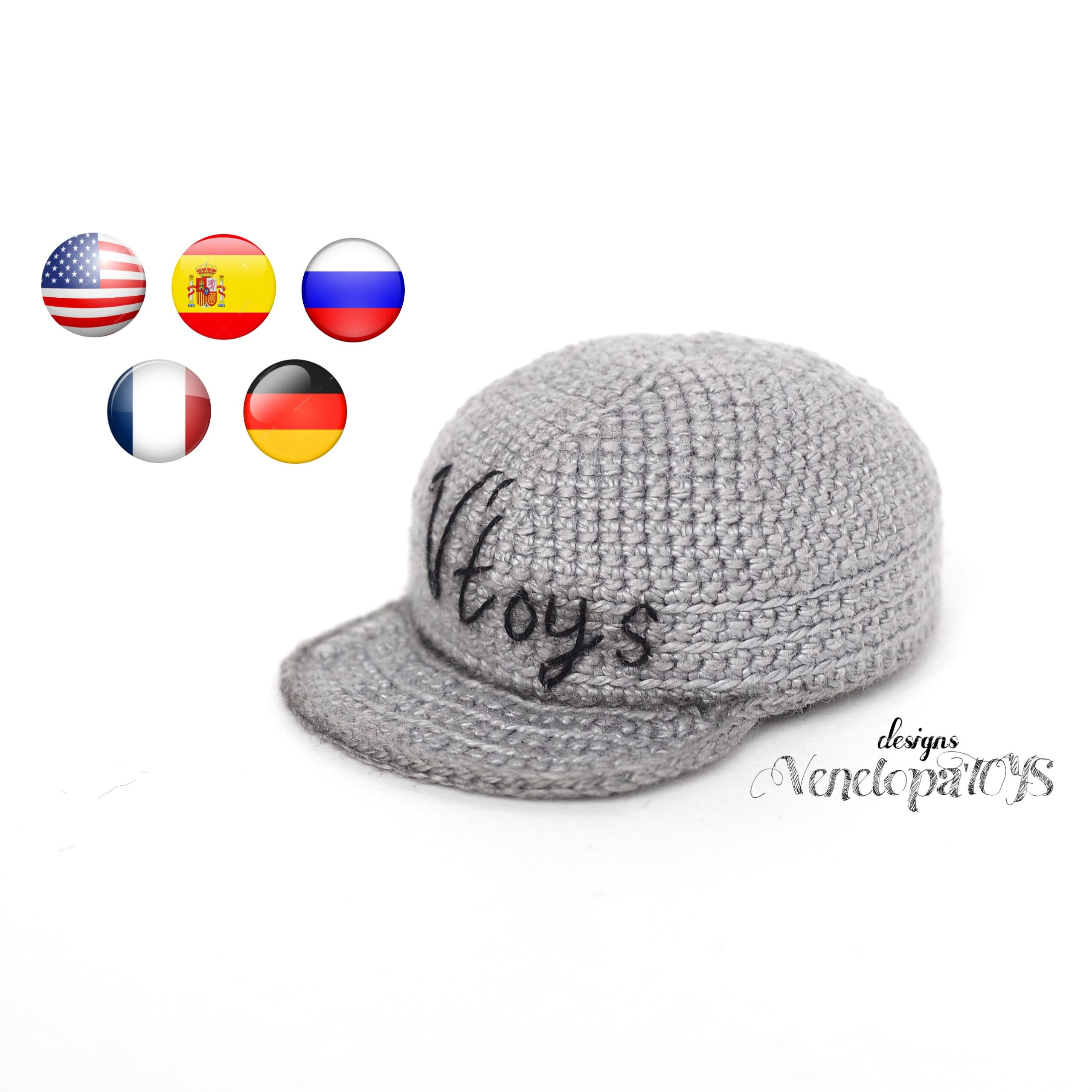 Crochet clearance ball cap