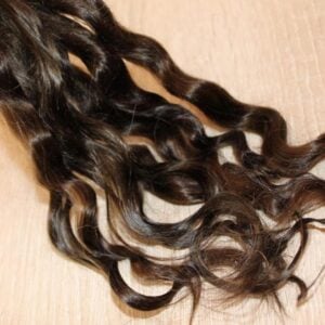 Doll hair dark brown