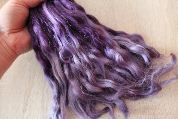 Doll hair ombre lilac lavender