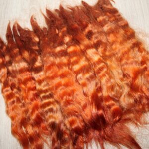 Doll hair ombre tobacco cognac