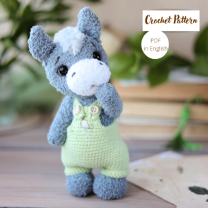 cute donkey crochet pattern