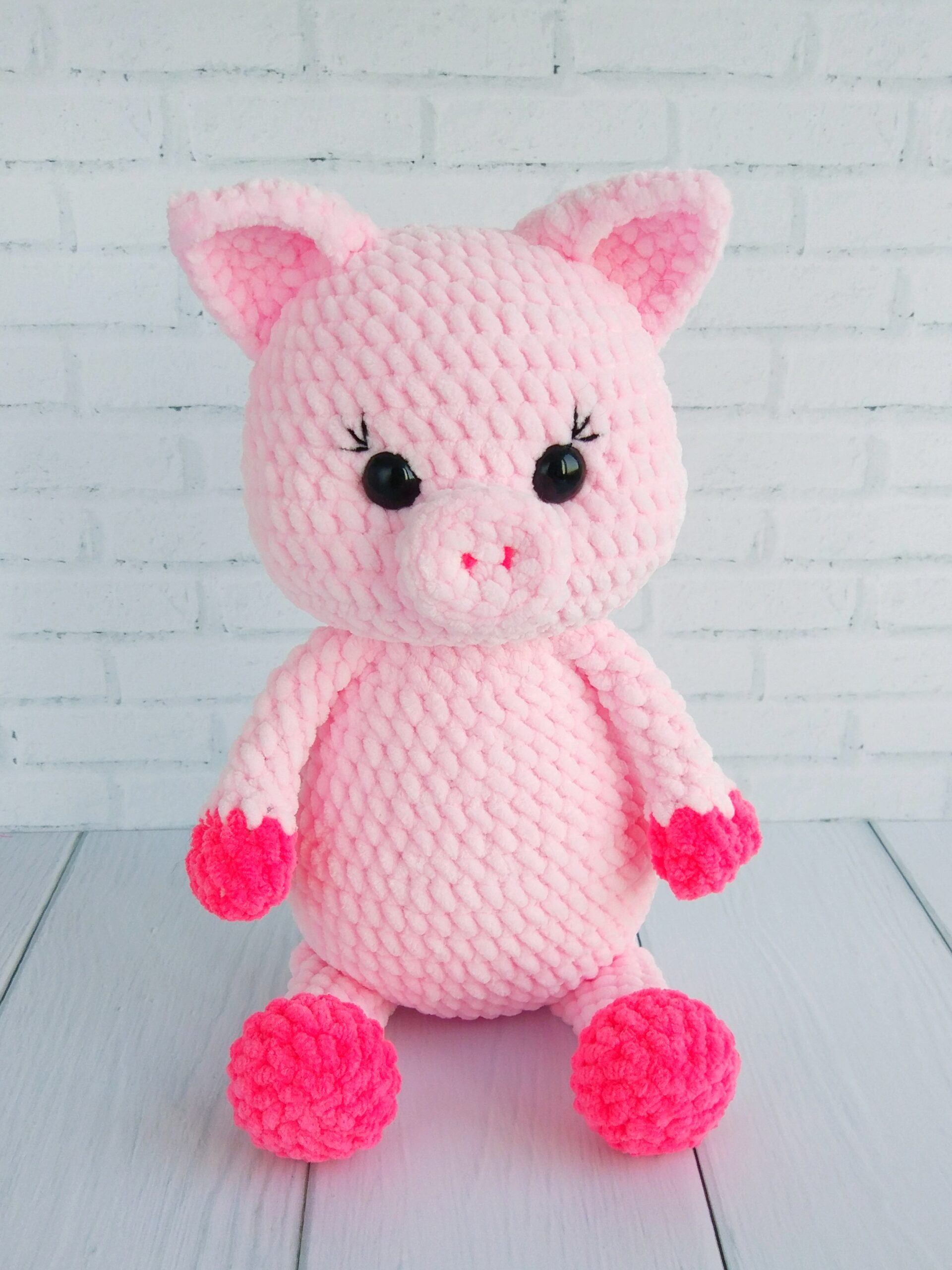 Piggy Crochet Kit. Crochet Kit. Crochet Materials. Crochet Pattern.  Amigurumi Crochet. Amigurumi Crochet Pattern. Amigurumi Doll. 