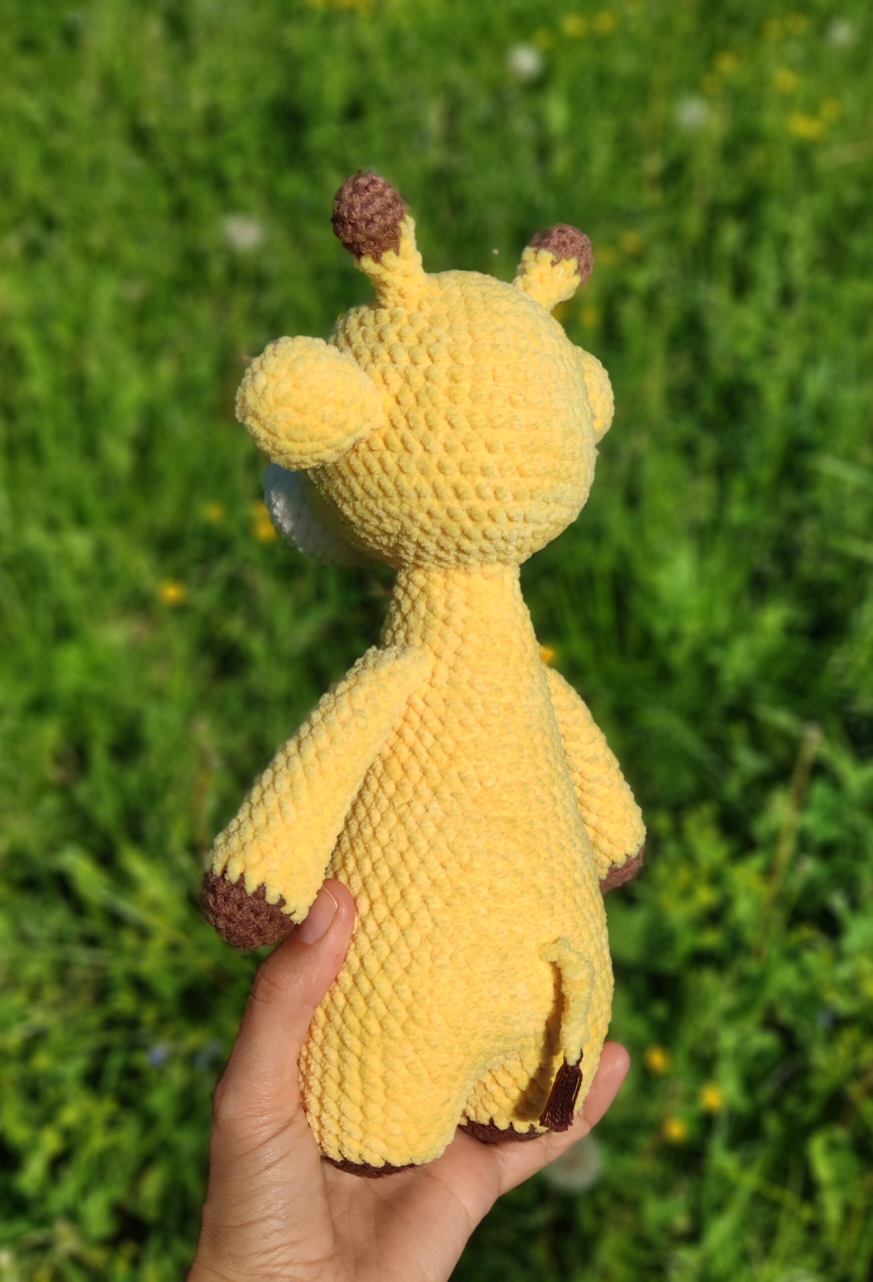 Cute Giraffe Crochet Stuffed Animal