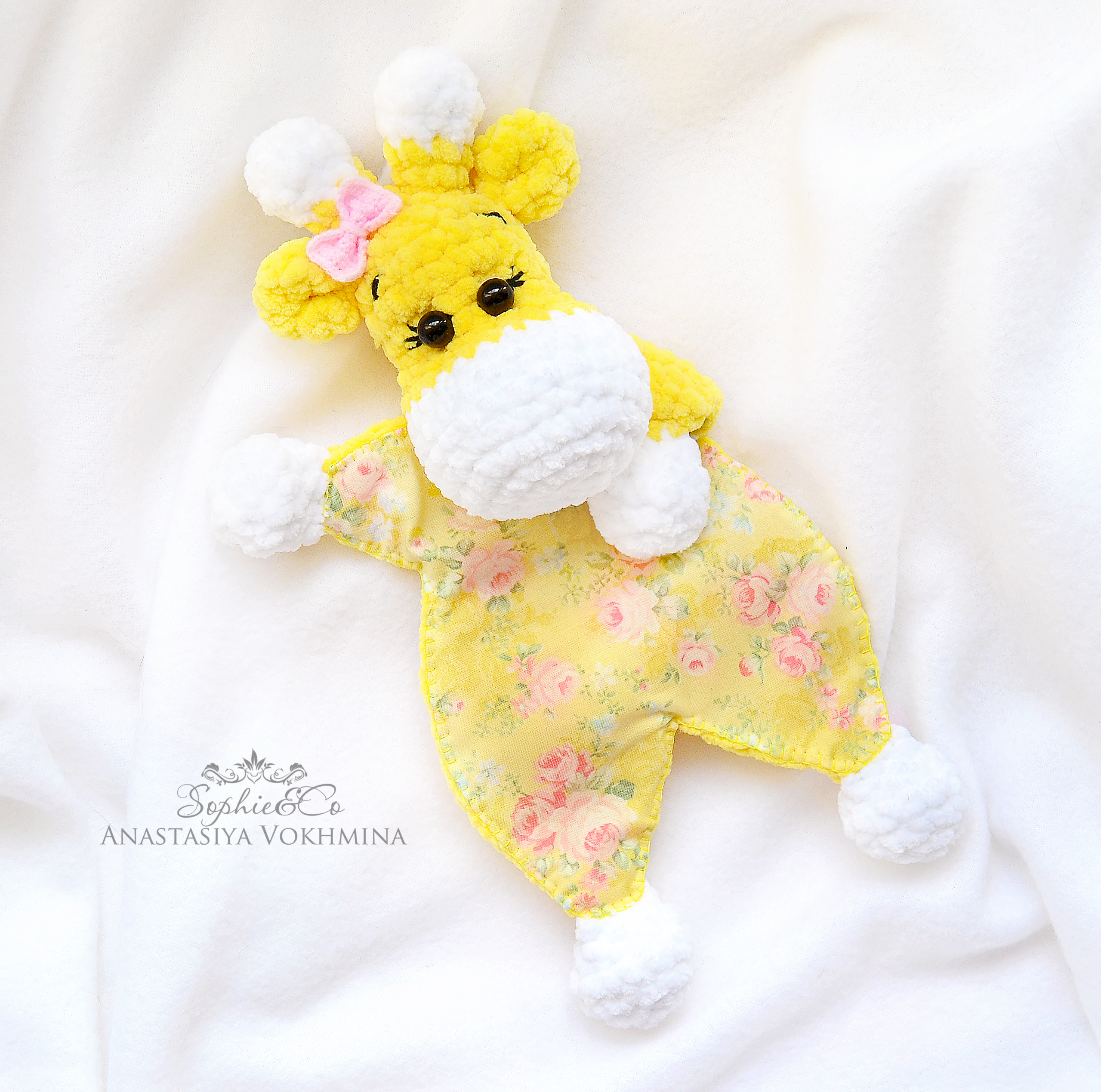 ENGLISH CROCHET PATTERN Baby Lovey - 4 in 1 | Koala, Giraffe, Fox, Panda 1 11 4