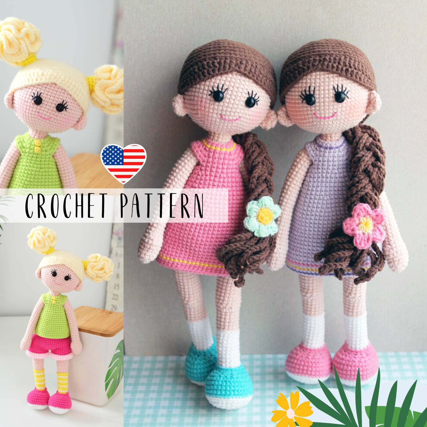  My Crochet Doll: A fabulous crochet doll pattern with