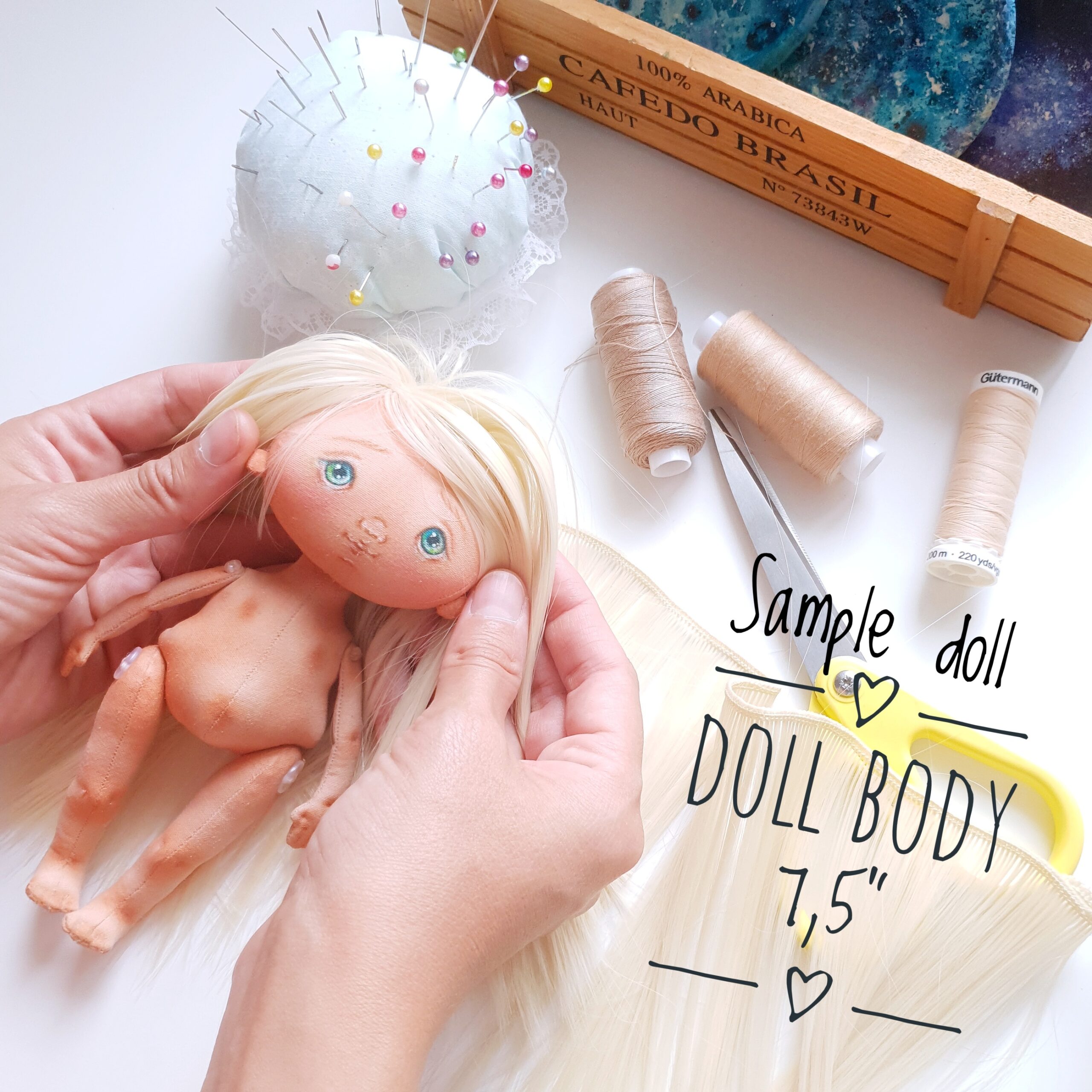 How To Make A Cloth Doll Body (Free PDF Pattern)