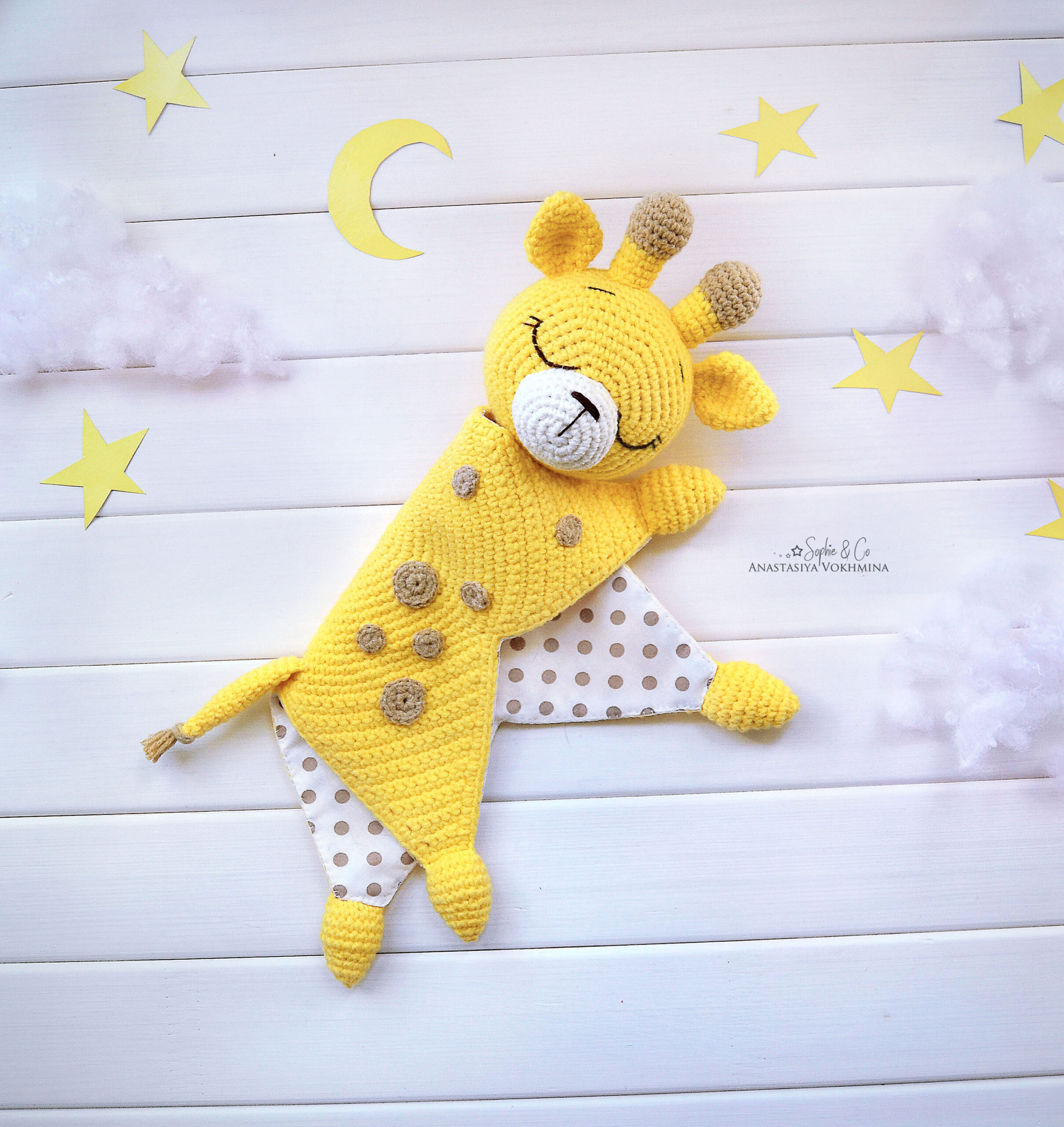 Crochet best sale giraffe lovey