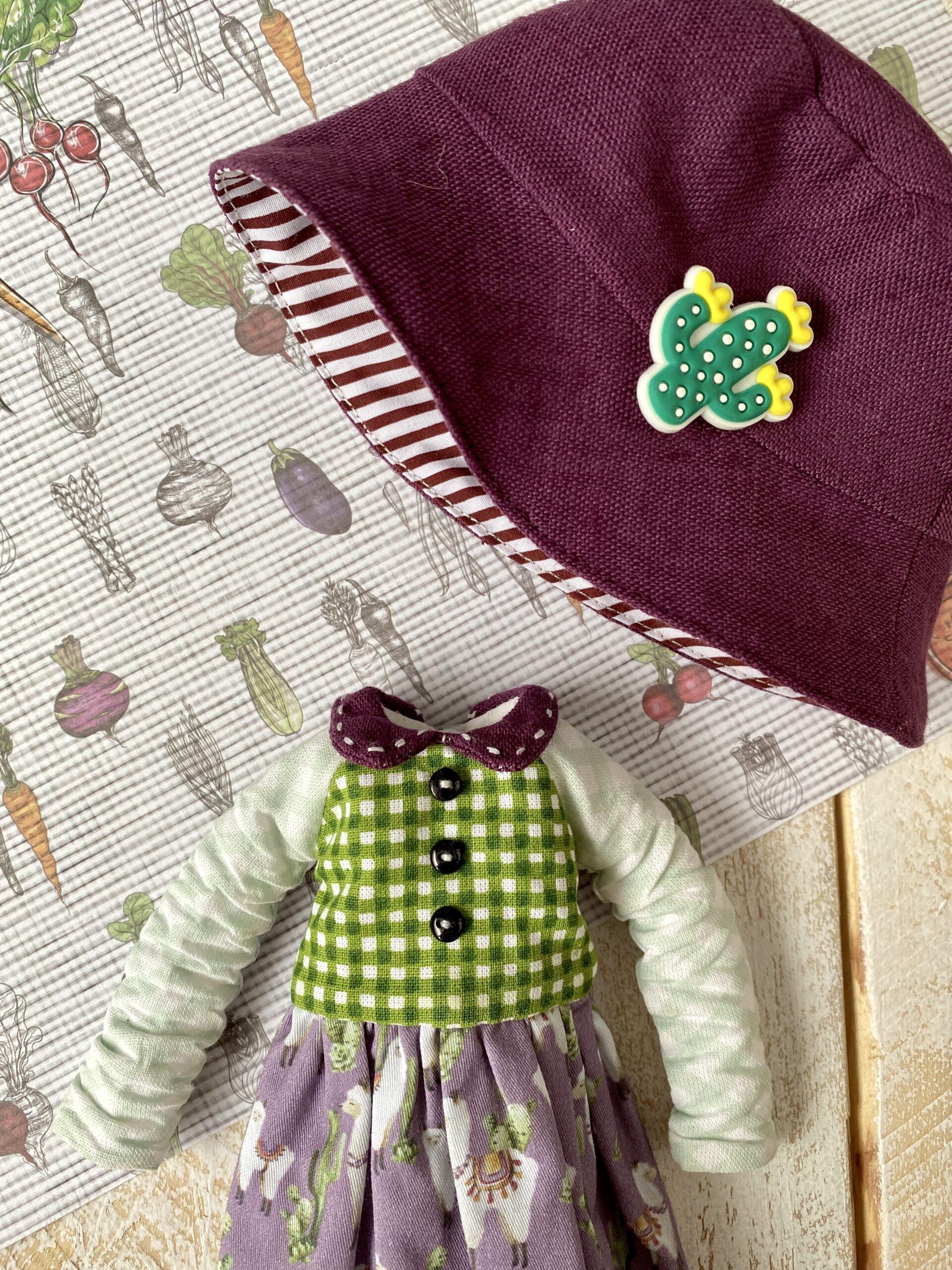 Blythe doll clothes set. Dress and hat for Blythe. 2 2022 04 15 08.31.50 scaled