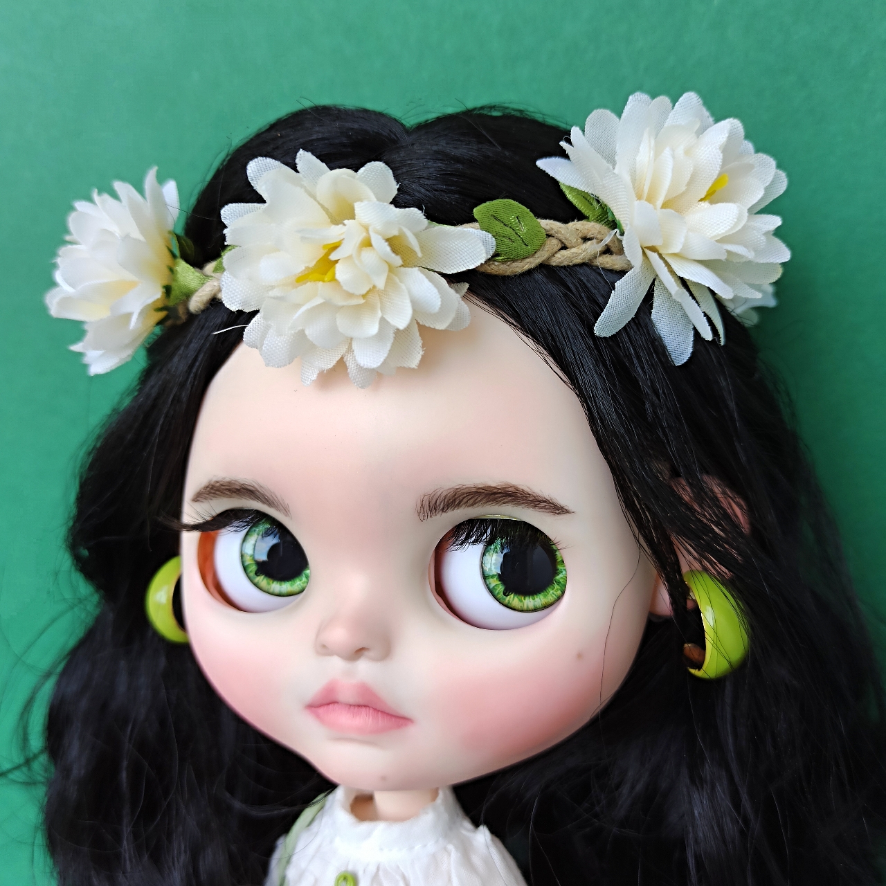 blythe doll black hair